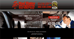 Desktop Screenshot of madhattermuffleromaha.com